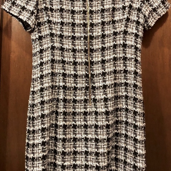 Kate Spade black & white Tweed dress - Picture 2 of 13
